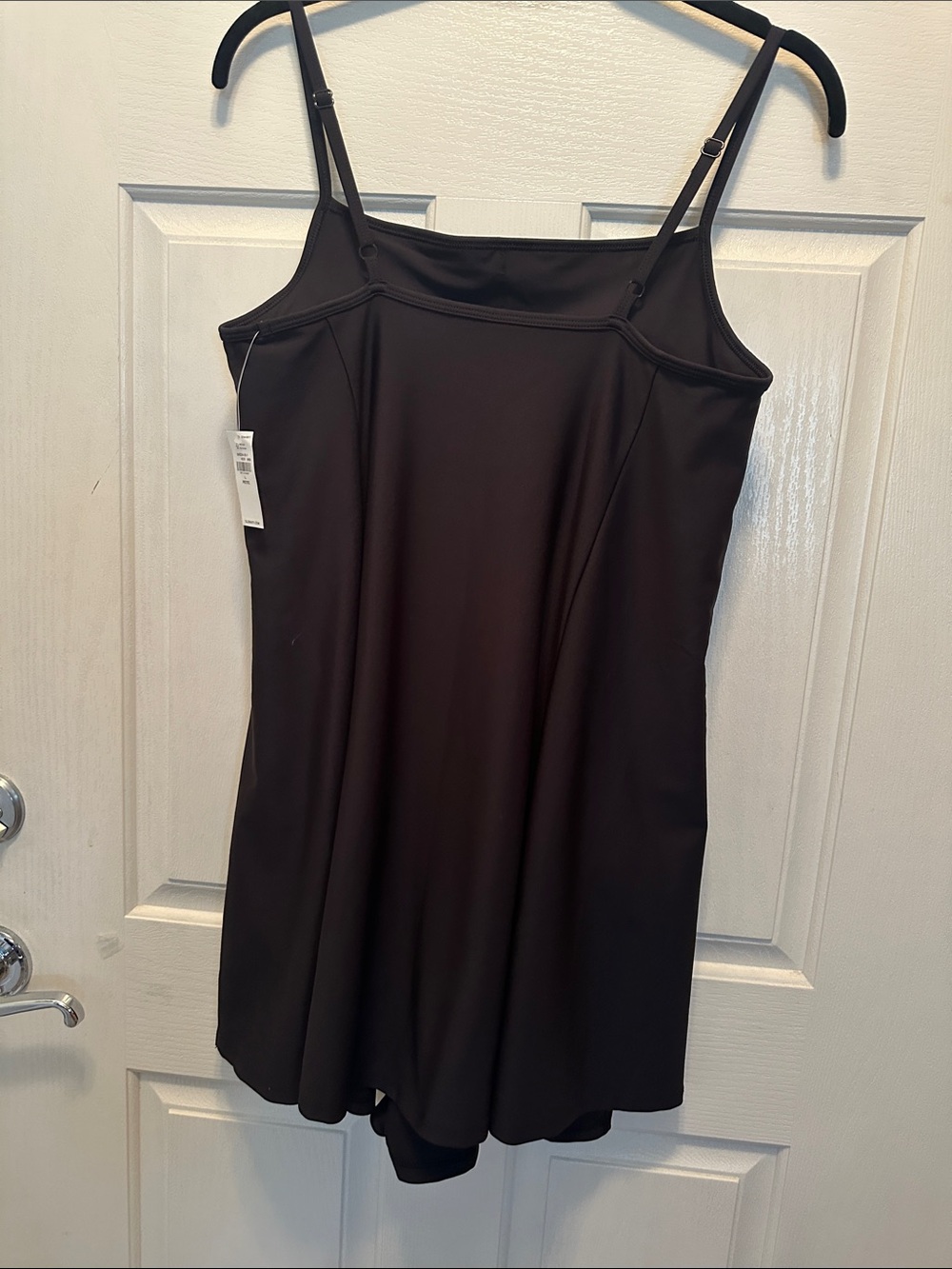 NEW Old Navy Black Athletic Dress Full lining w/Shorts Adjustable Straps LP - Picture 5 of 6